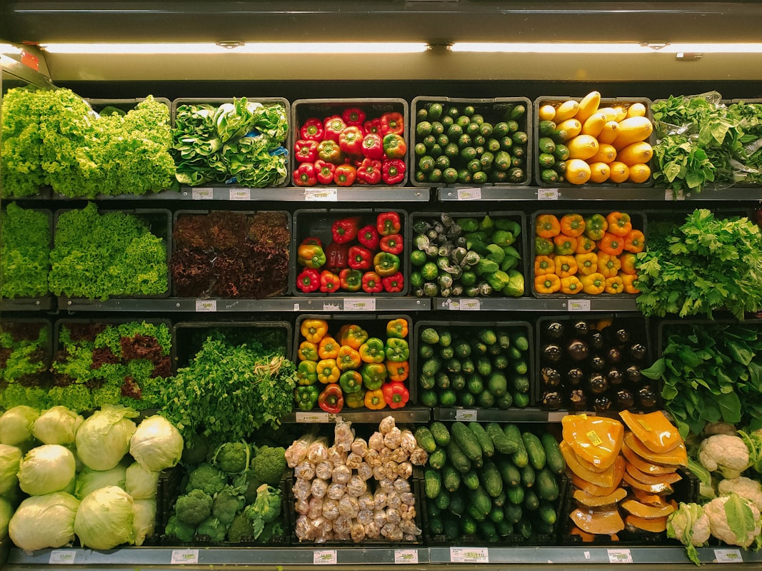 Seasonal vegetables guide
